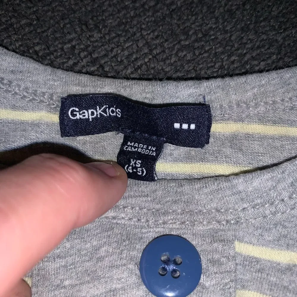 Gap Kids stripe shirt size XS